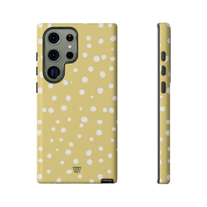 MUTED YELLOW DOTS | Tough Phone Case