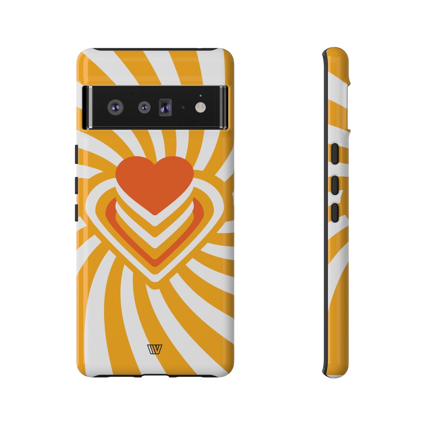 HEART RAY STACK | Tough Phone Case