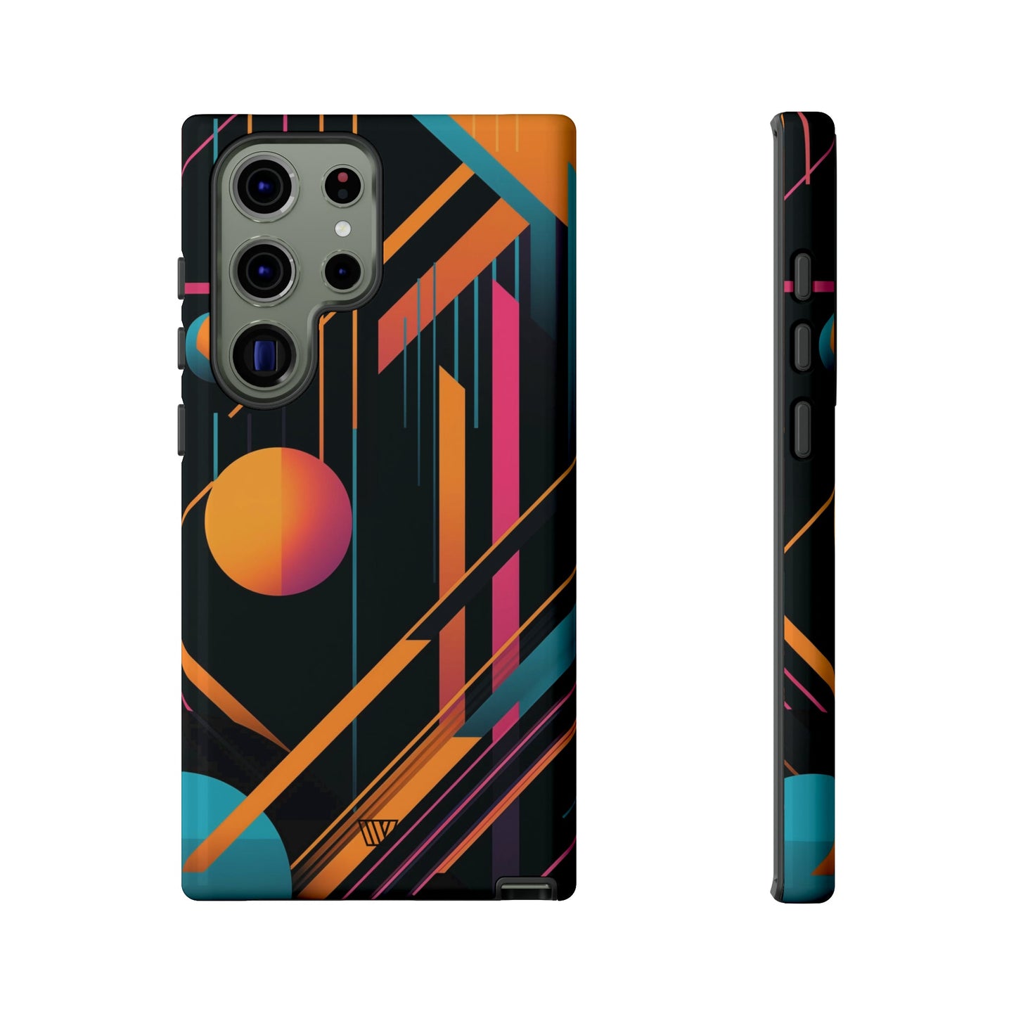 BOLD RETRO LINES | Tough Phone Case