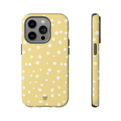 MUTED YELLOW DOTS | Tough Phone Case