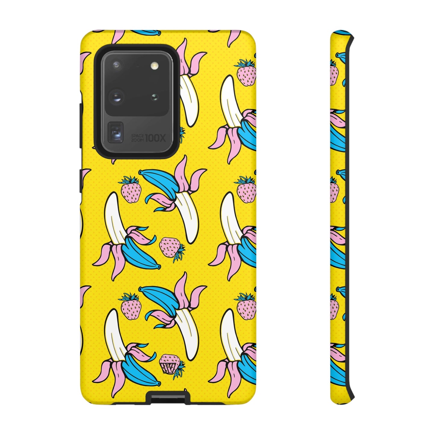 STRAWBERRY BANANA POP ART | Tough Phone Case