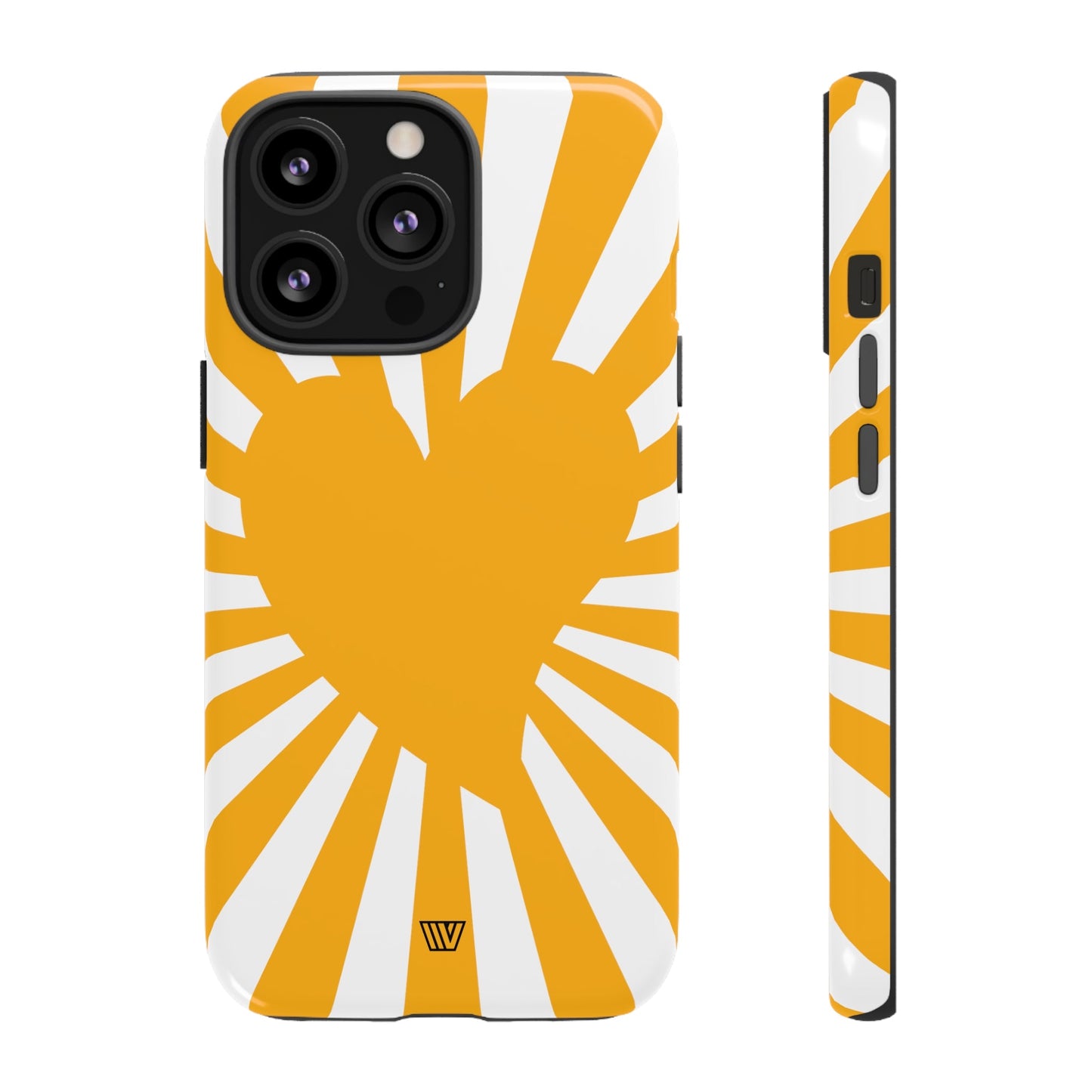 HEART SUN RAYS | Tough Phone Case