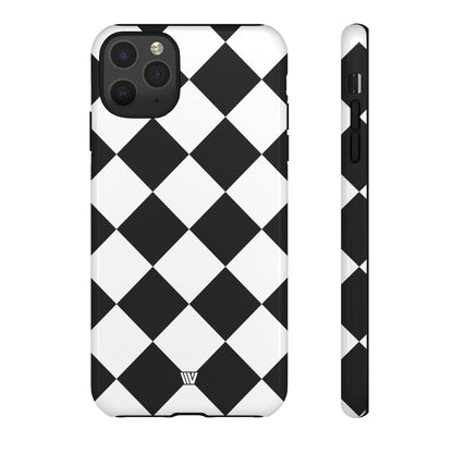 BLACK & WHITE DIAMOND | Tough Phone Case