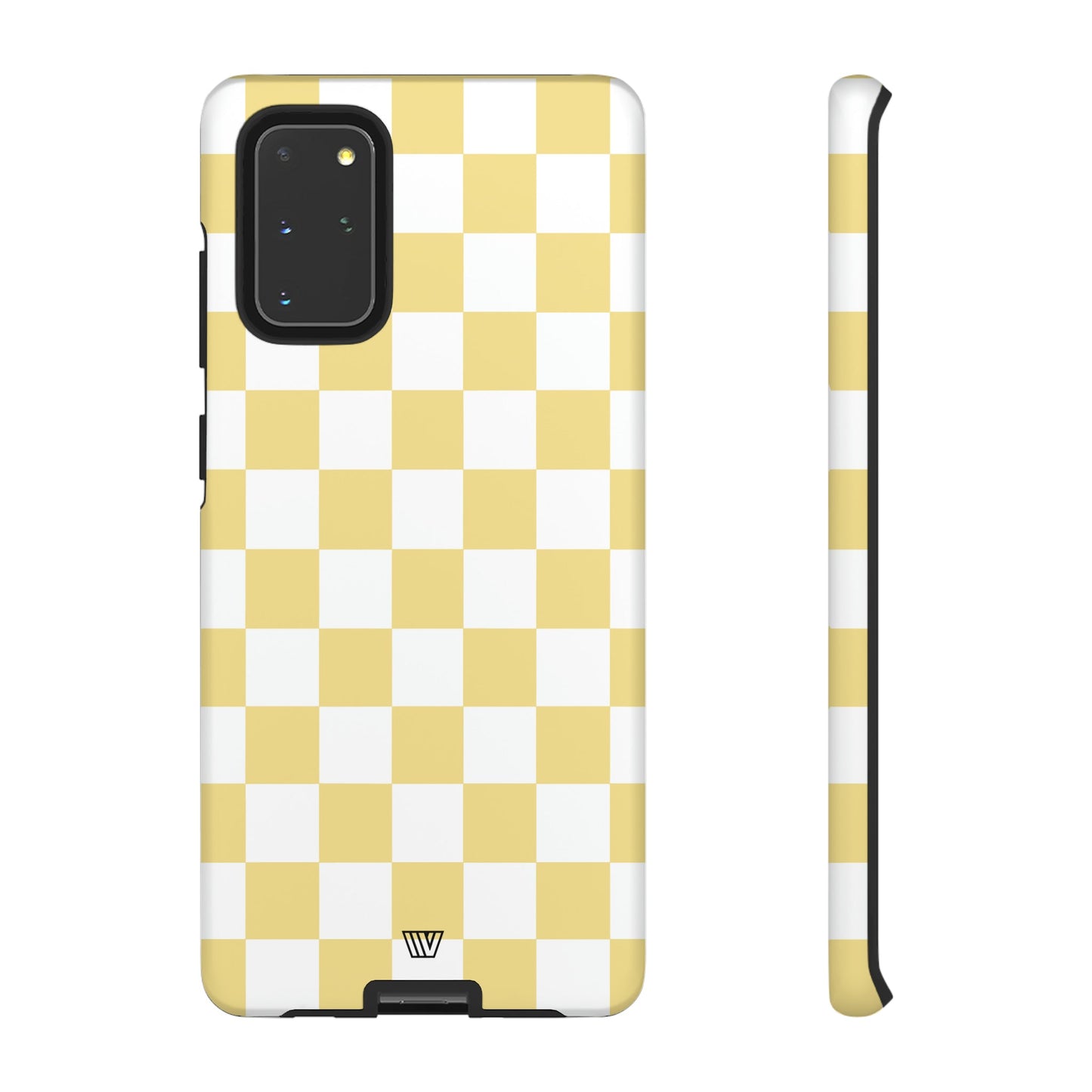 BANANA YELLOW CHECKERBOARD | Tough Phone Case