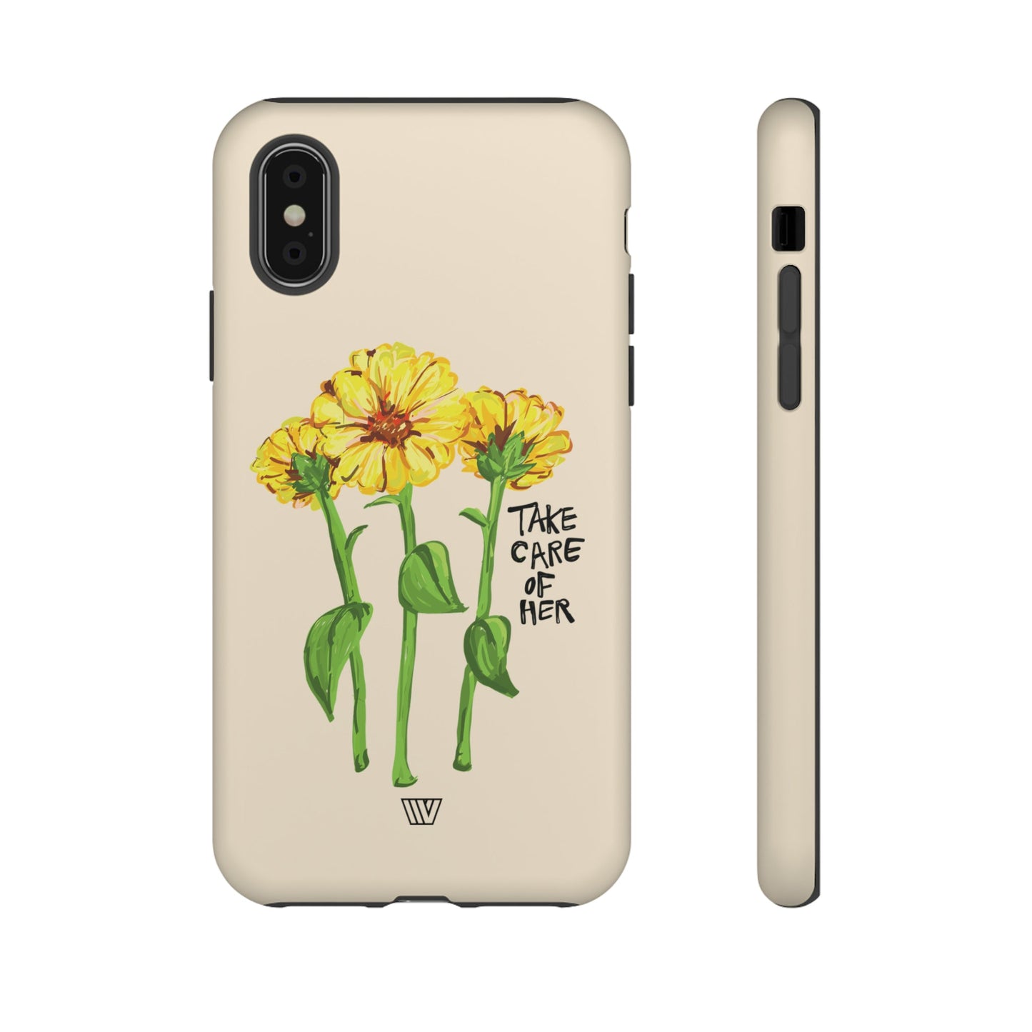 TAKE CARE OF HER | TROVVVE X EARTH FORMATIONS Tough Phone Case