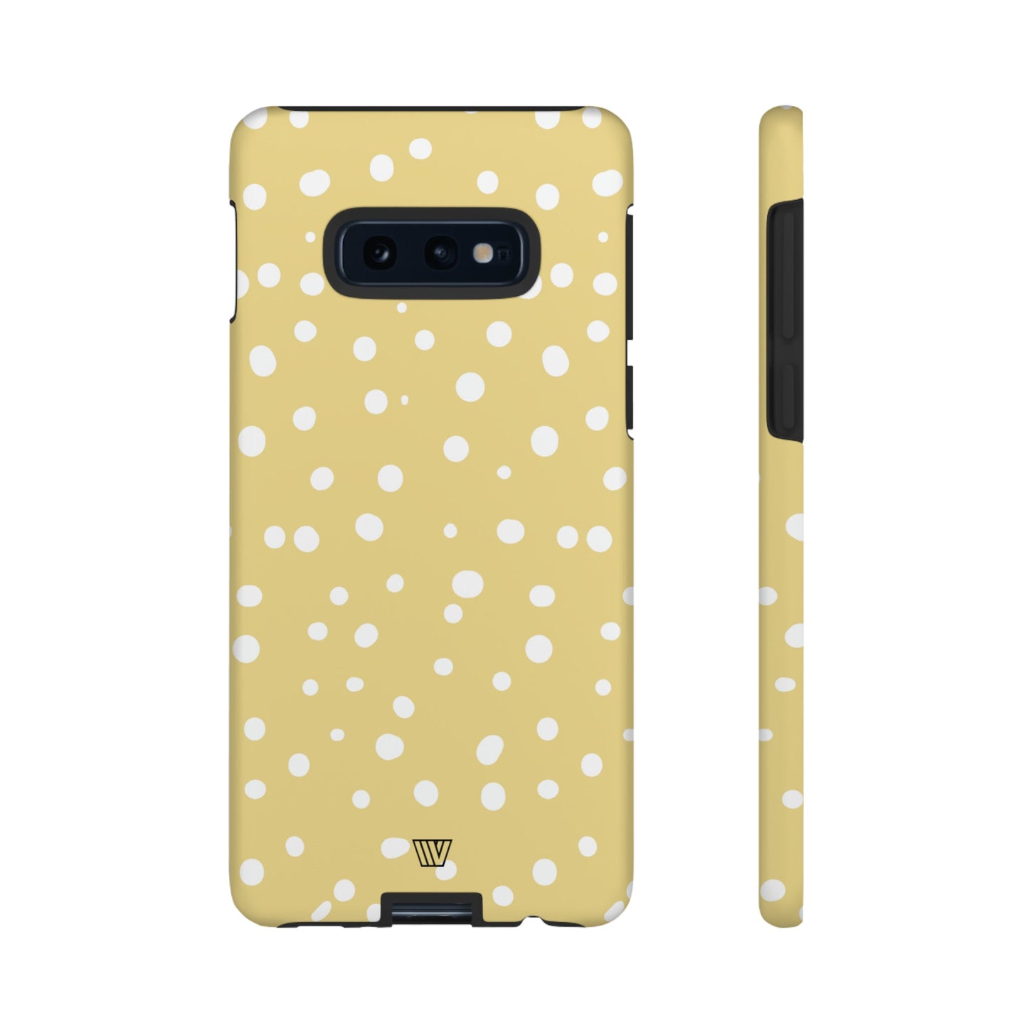 MUTED YELLOW DOTS | Tough Phone Case