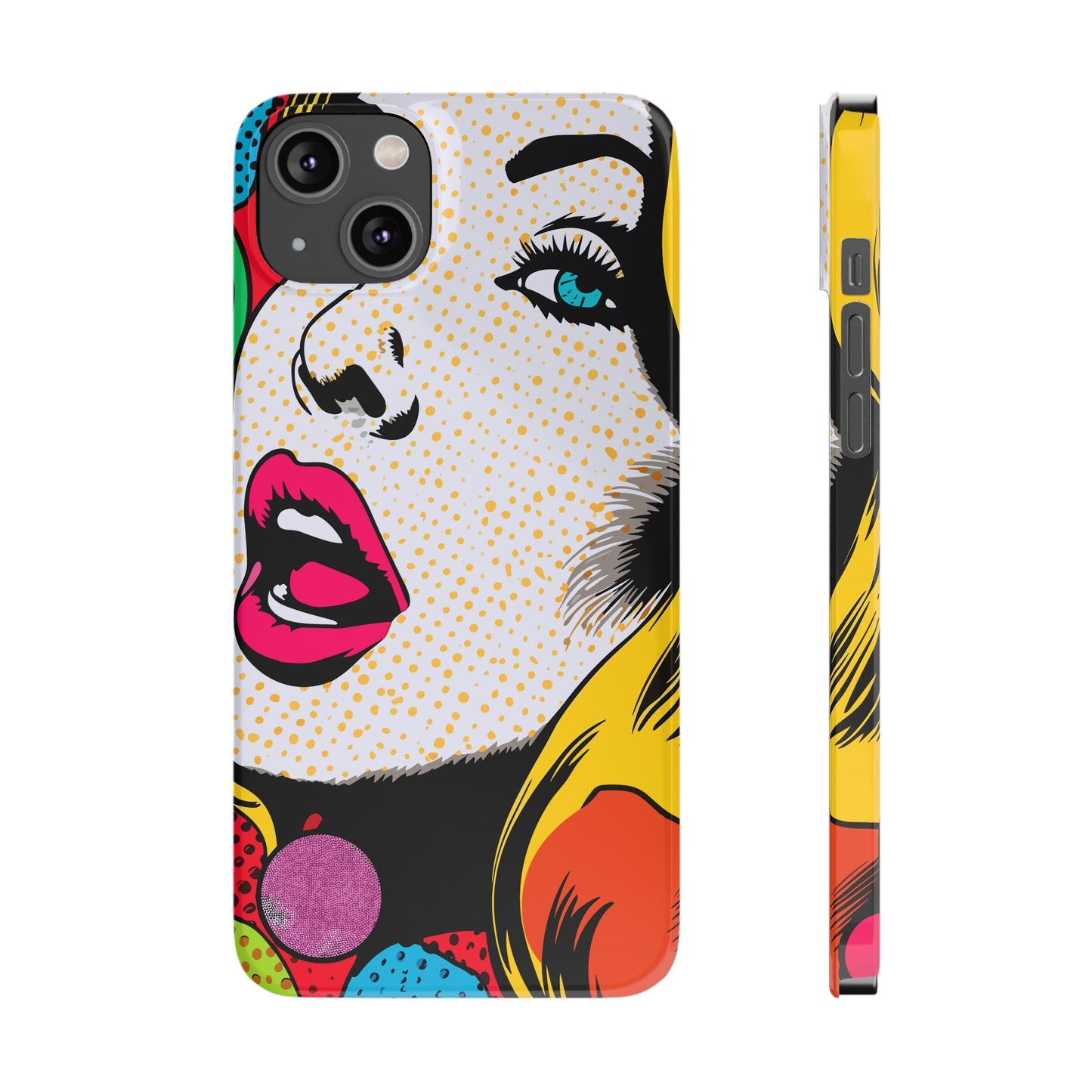 POP ART FACE | Slim iPhone Case