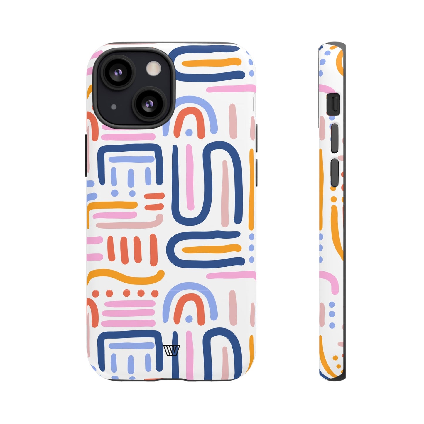 MEMPHIS BOLD LINES | Tough Phone Case