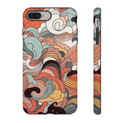 ABSTRACT DOODLE CLOUDS | Tough Phone Case