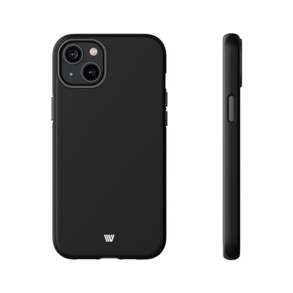 JET BLACK | Tough Phone Case