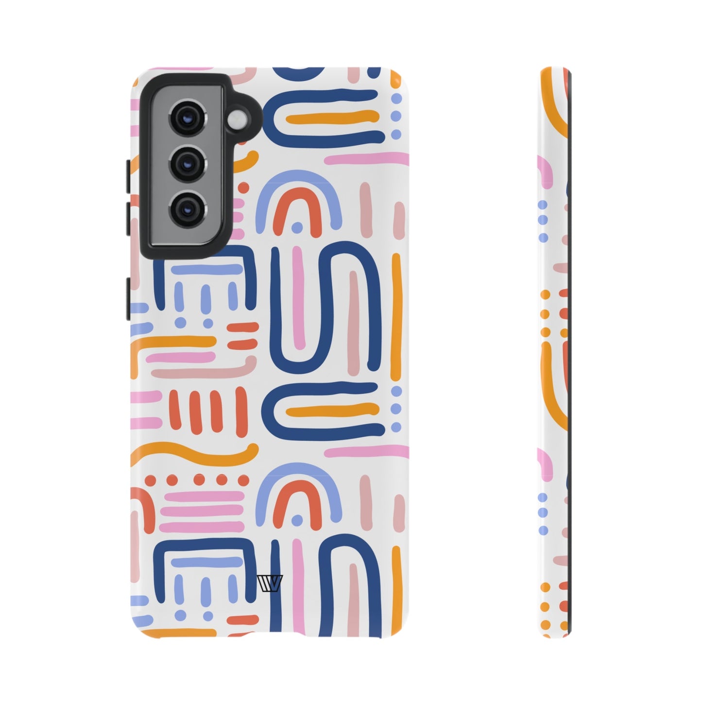 MEMPHIS BOLD LINES | Tough Phone Case