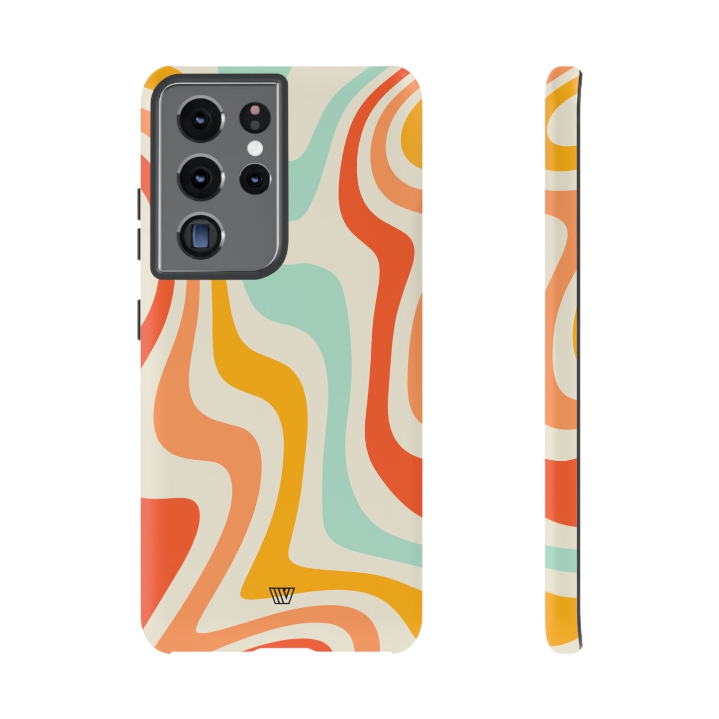 RETRO GROOVY SWIRLS | Tough Phone Case