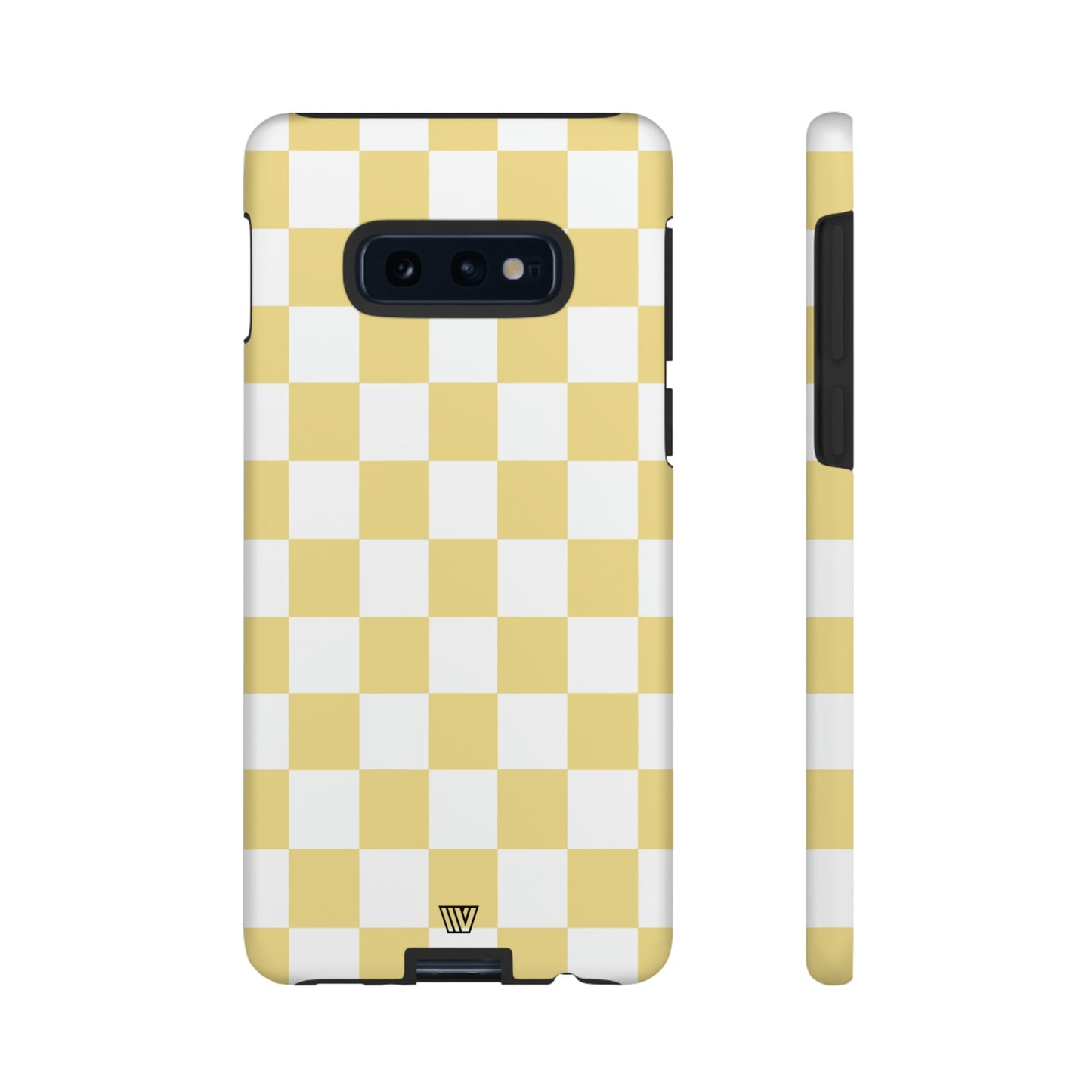 BANANA YELLOW CHECKERBOARD | Tough Phone Case