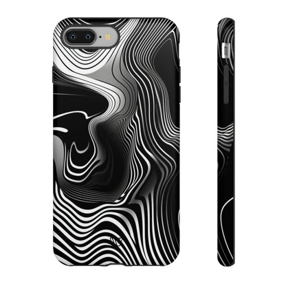 ABSTRACT ZEBRA STRIPES | Tough Phone Case