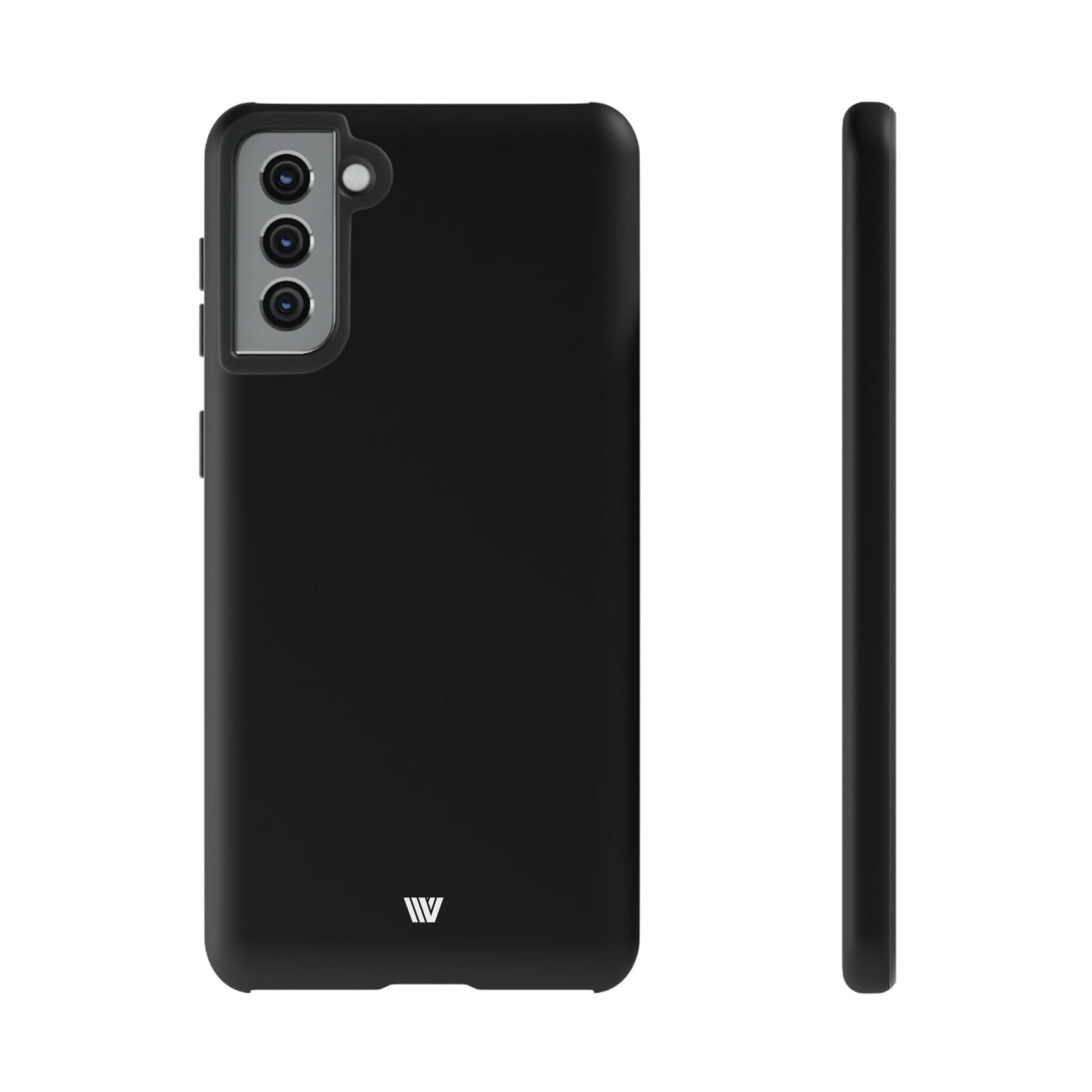 JET BLACK | Tough Phone Case