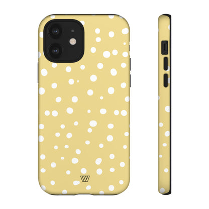 MUTED YELLOW DOTS | Tough Phone Case