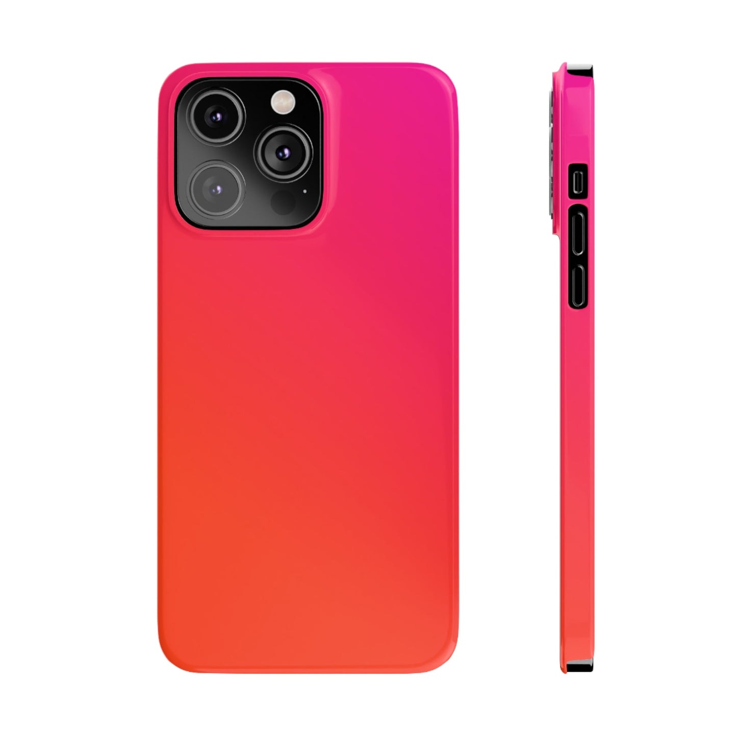 HOT PINK GRADIENT | Slim iPhone Case