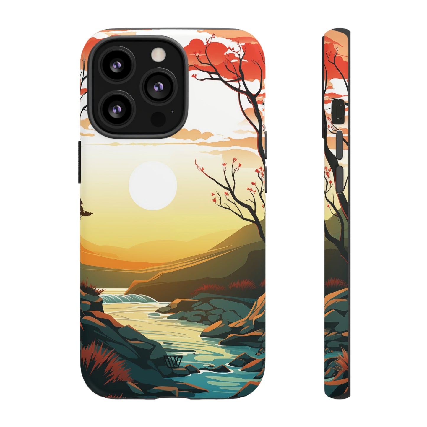 RIVER SUNSET | Tough Phone Case