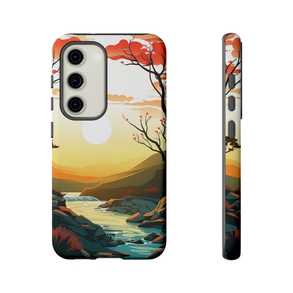 RIVER SUNSET | Tough Phone Case