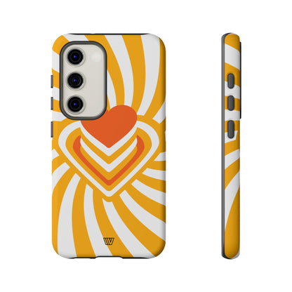 HEART RAY STACK | Tough Phone Case