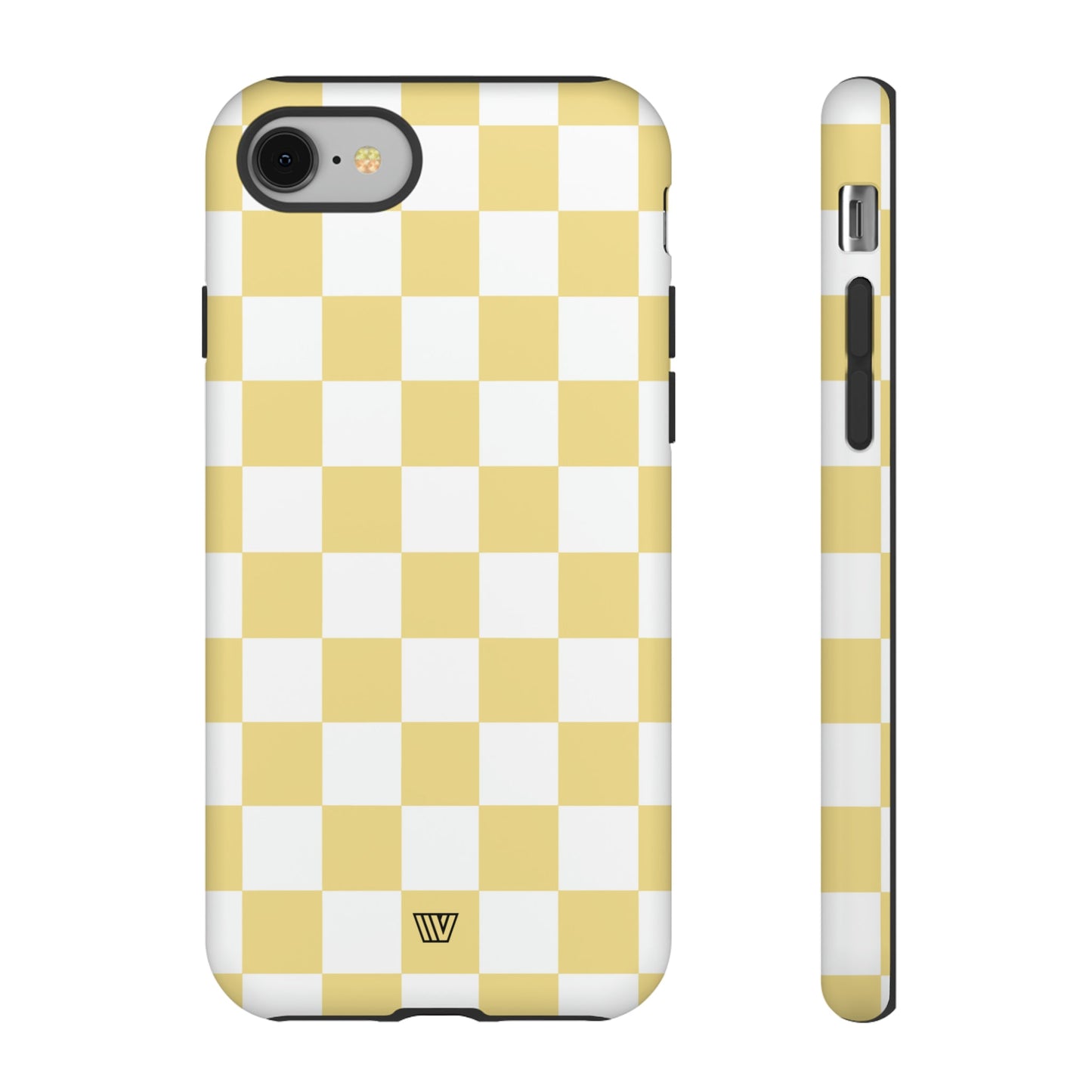 BANANA YELLOW CHECKERBOARD | Tough Phone Case