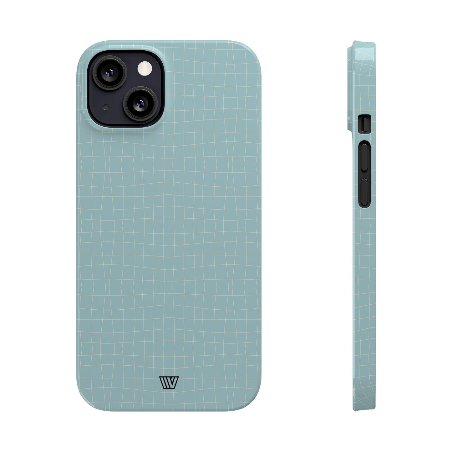 BLUE WICKER | Slim iPhone Case