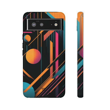 BOLD RETRO LINES | Tough Phone Case