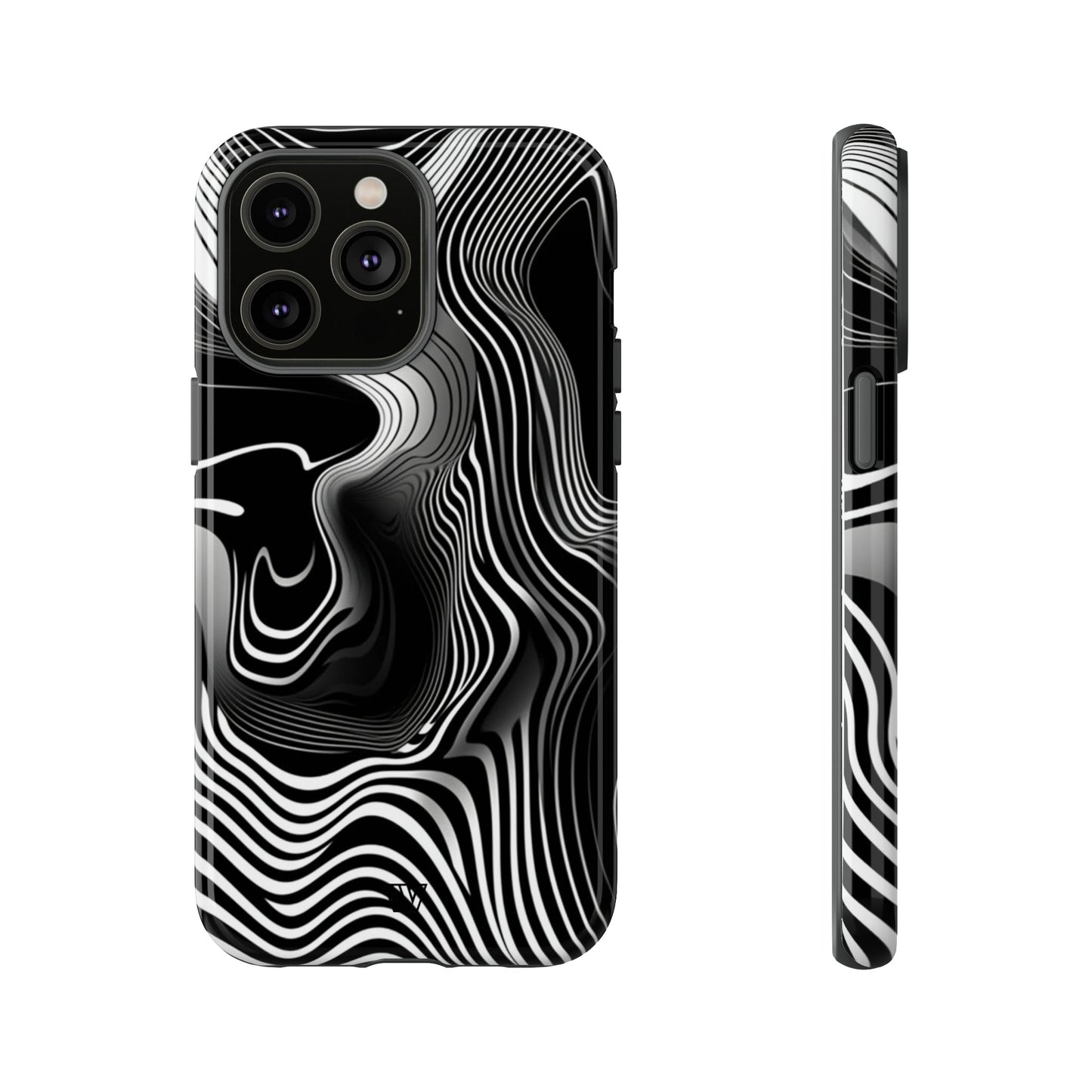 ABSTRACT ZEBRA STRIPES | Tough Phone Case