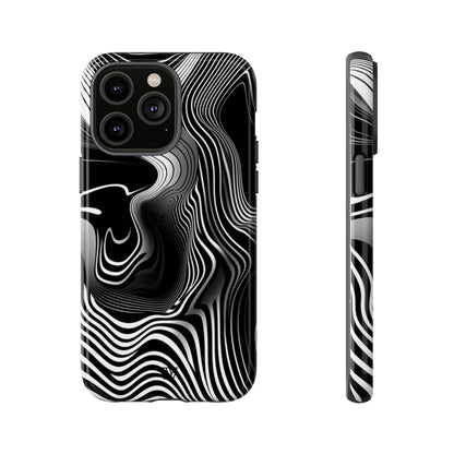 ABSTRACT ZEBRA STRIPES | Tough Phone Case