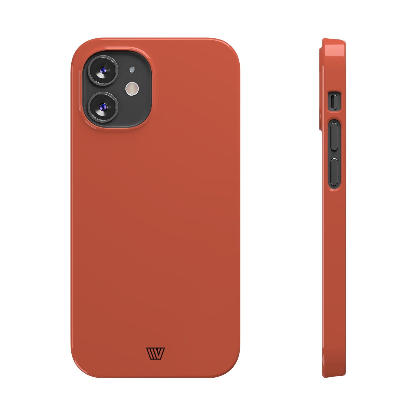 SOLID BURNT SIENNA | Slim iPhone Case