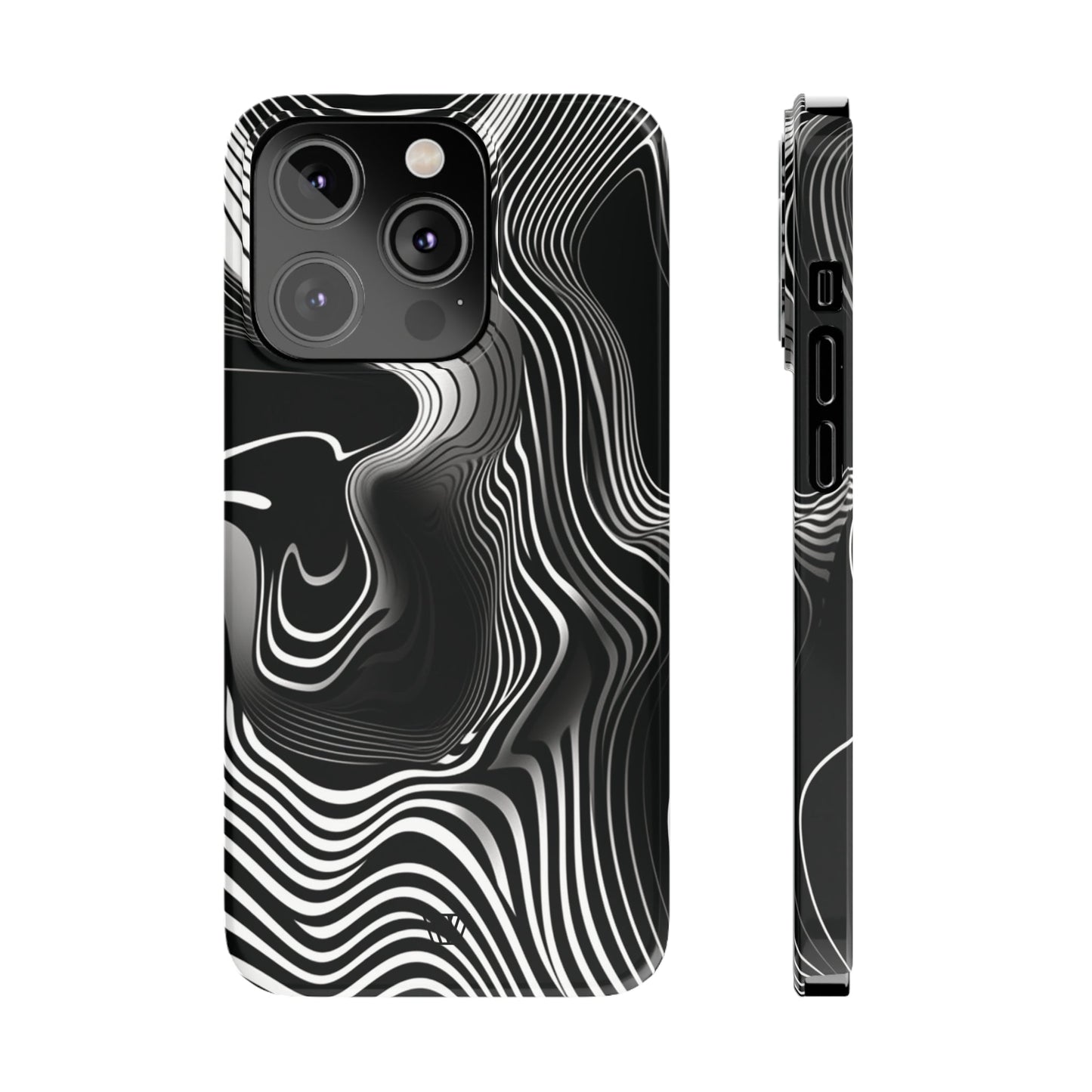 ABSTRACT ZEBRA STRIPES | Slim iPhone Case