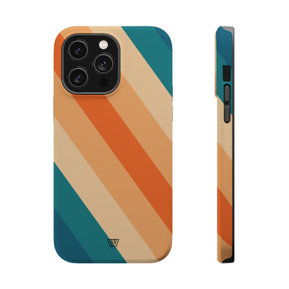 70s RETRO STRIPE | MagSafe Tough  iPhone Case