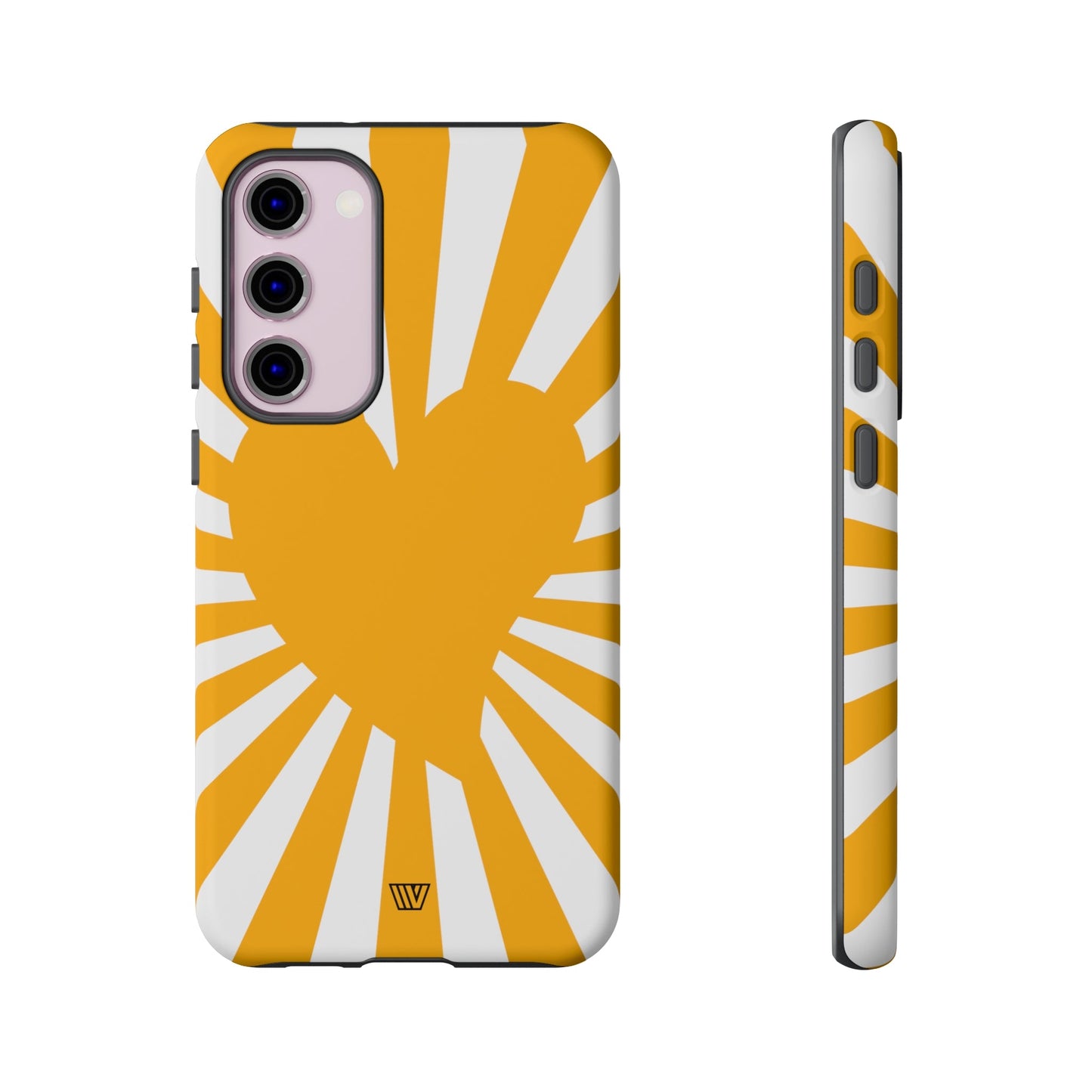 HEART SUN RAYS | Tough Phone Case