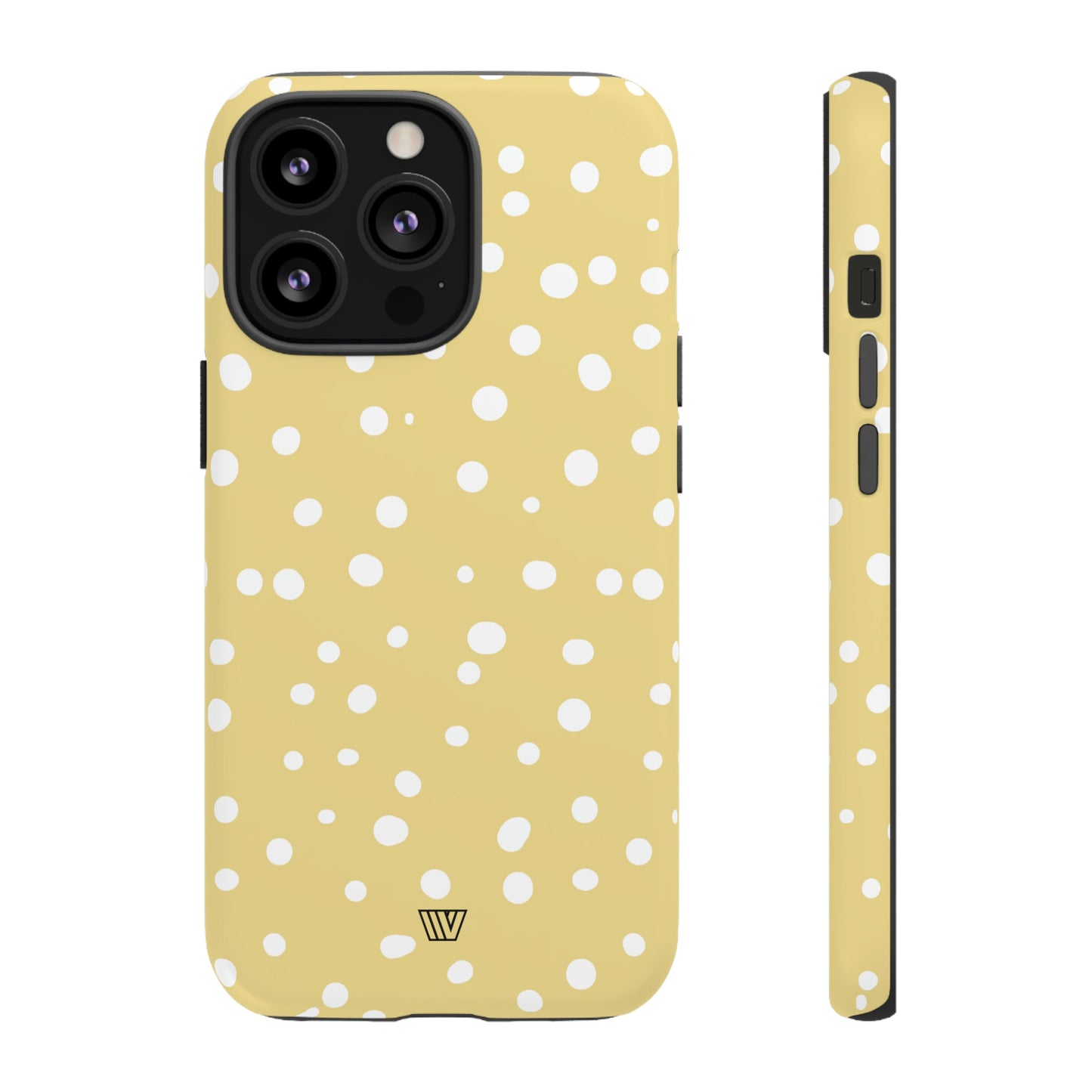 MUTED YELLOW DOTS | Tough Phone Case