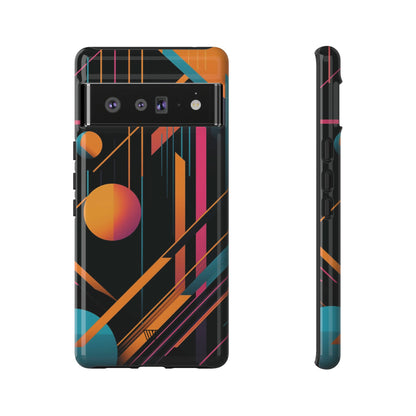 BOLD RETRO LINES | Tough Phone Case