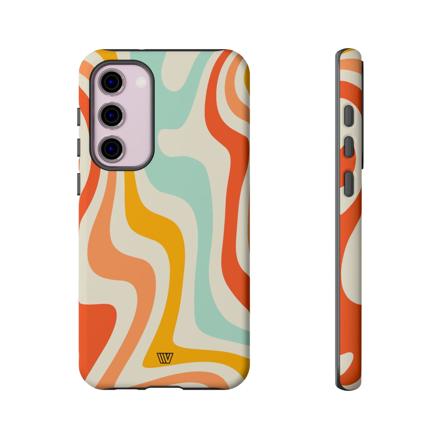 RETRO GROOVY SWIRLS | Tough Phone Case