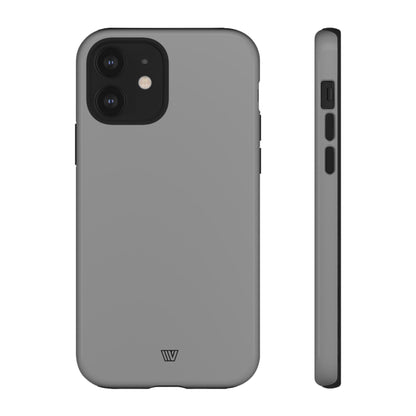 SOLID GRAY | Tough Phone Case