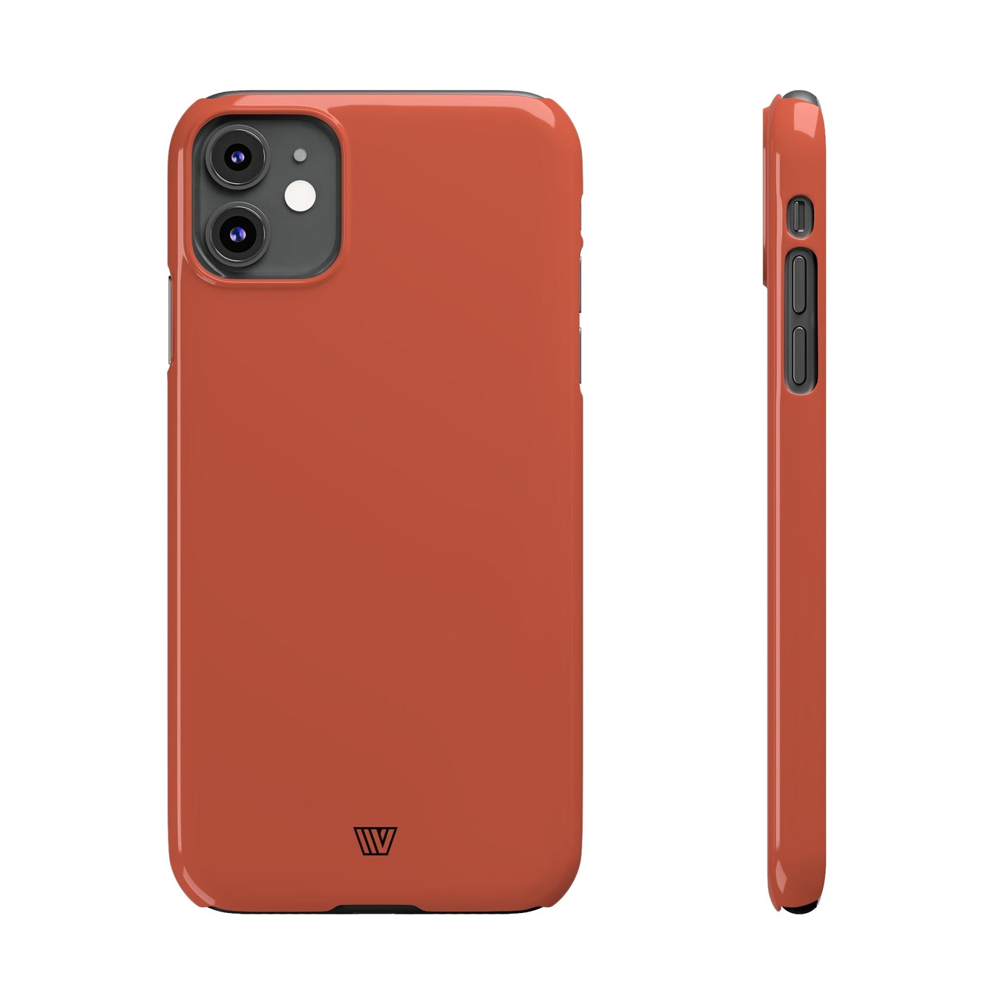 SOLID BURNT SIENNA | Slim iPhone Case