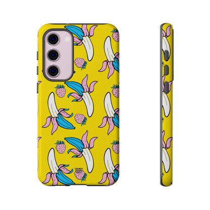 STRAWBERRY BANANA POP ART | Tough Phone Case