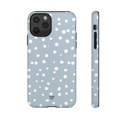 BLUE HAZE DOTS | Tough Phone Case