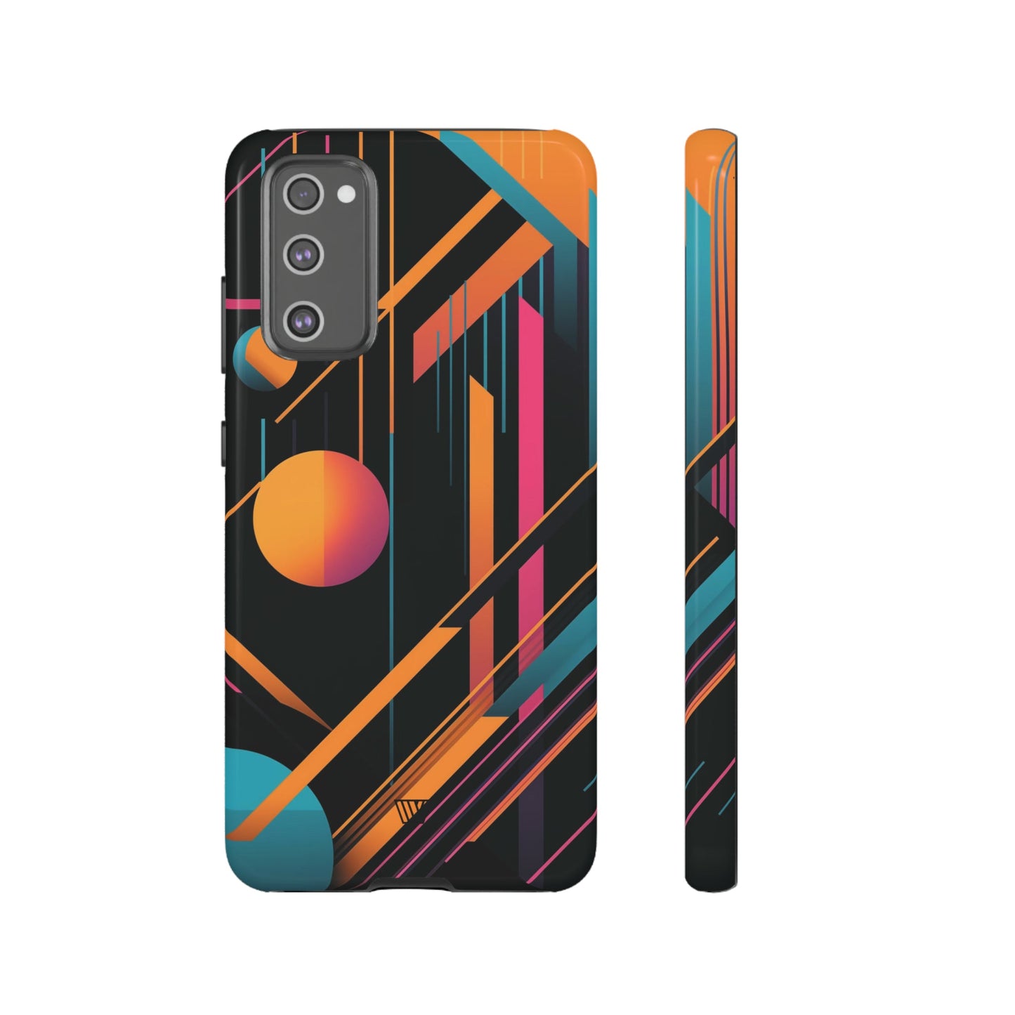 BOLD RETRO LINES | Tough Phone Case