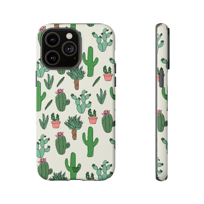 CACTUS DOODLES | Tough Phone Case