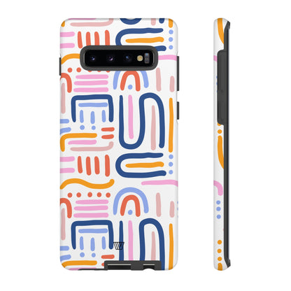 MEMPHIS BOLD LINES | Tough Phone Case