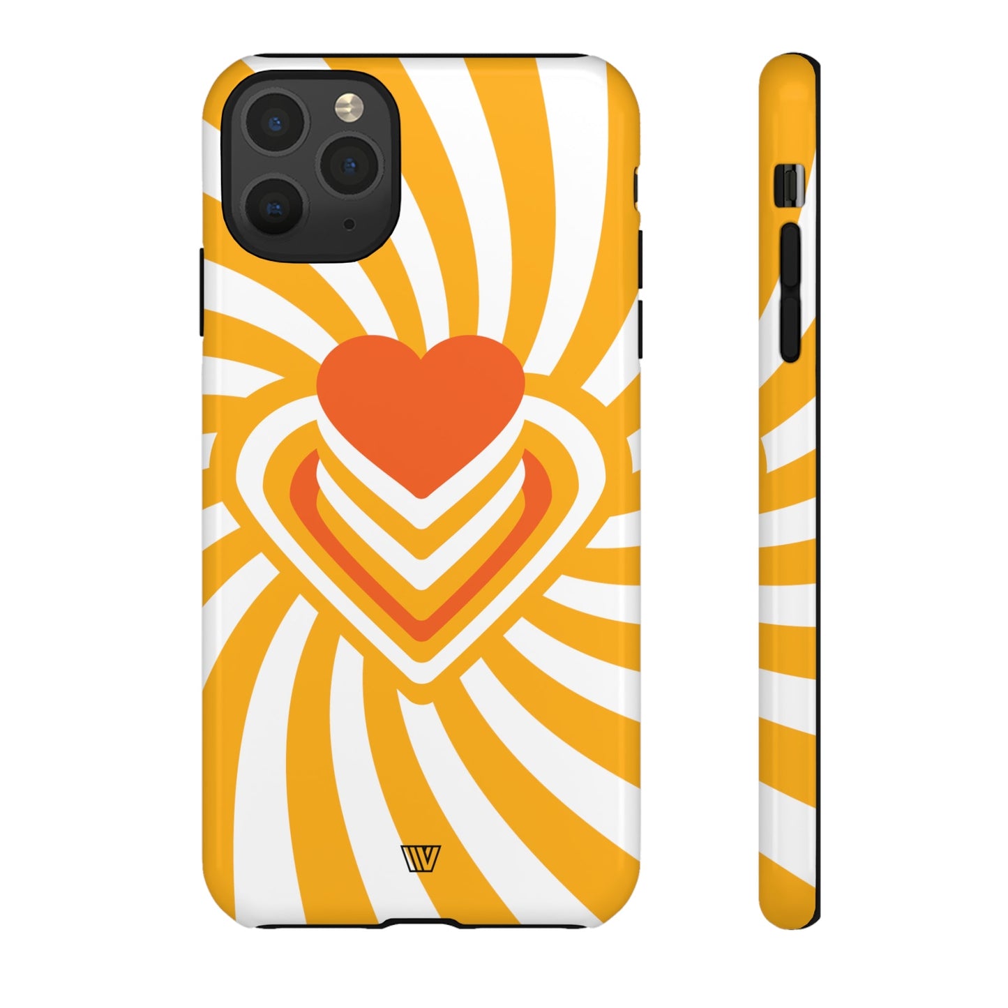 HEART RAY STACK | Tough Phone Case