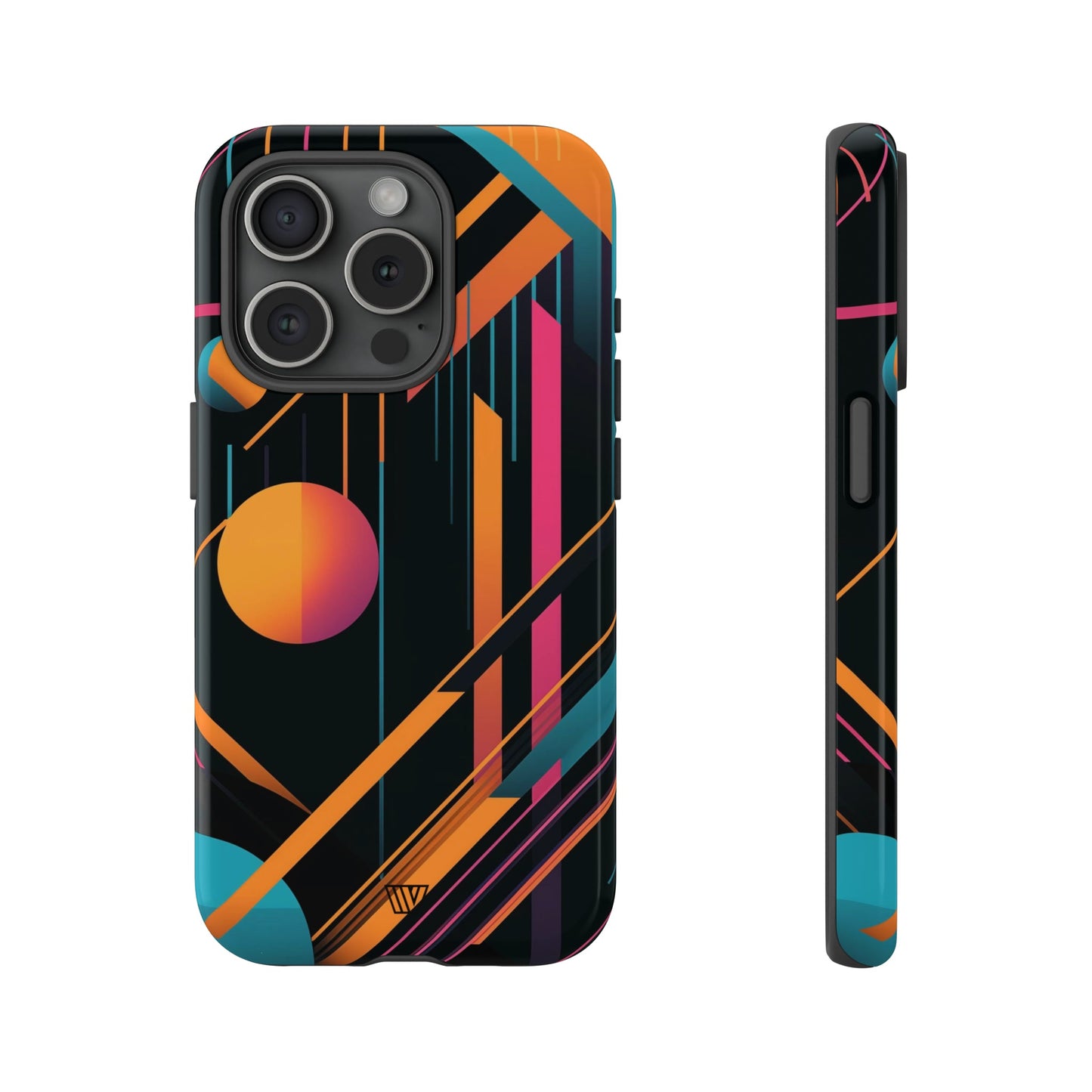 BOLD RETRO LINES | Tough Phone Case