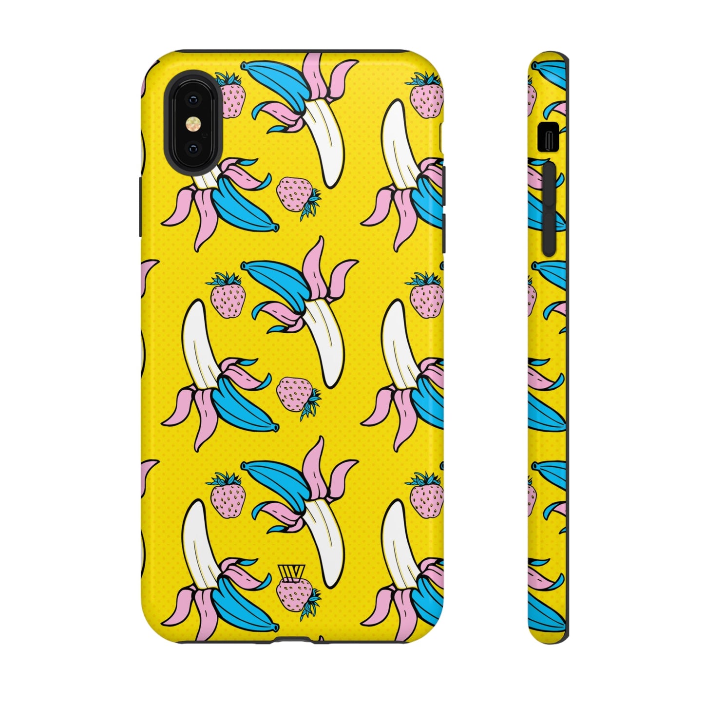 STRAWBERRY BANANA POP ART | Tough Phone Case