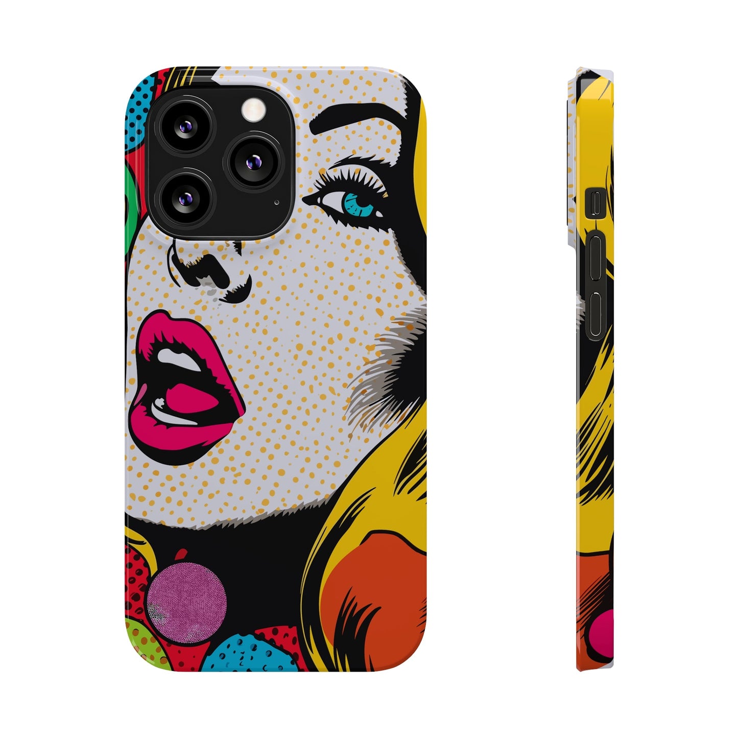 POP ART FACE | Slim iPhone Case