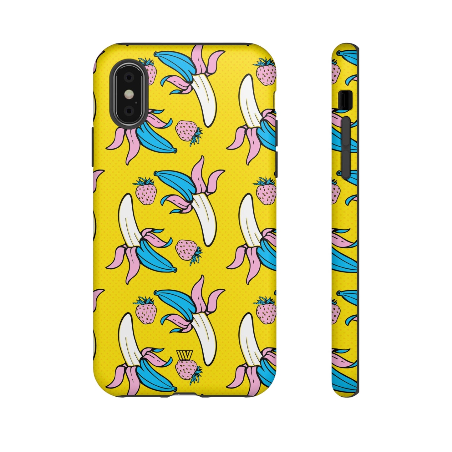 STRAWBERRY BANANA POP ART | Tough Phone Case