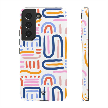 MEMPHIS BOLD LINES | Tough Phone Case