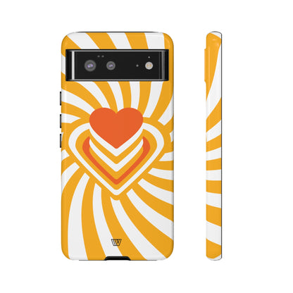 HEART RAY STACK | Tough Phone Case